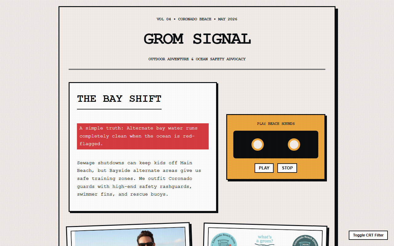 Premium DIY Surf Zine Design